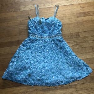 Blue Cinderella dress